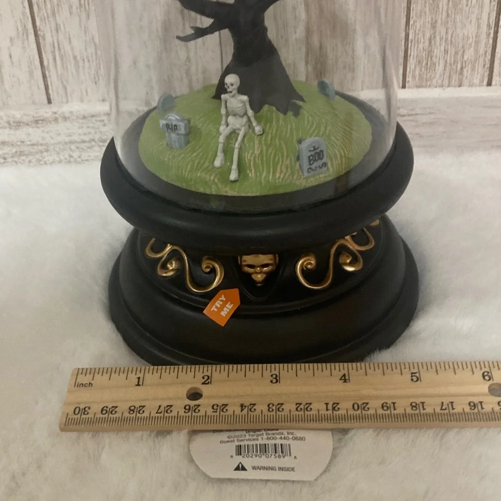 Target 2023 Halloween Hyde and Eek Animated Small Cloche Tree Scene